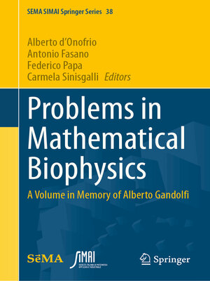 cover image of Problems in Mathematical Biophysics